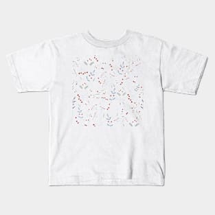 Leaves and flowers Kids T-Shirt